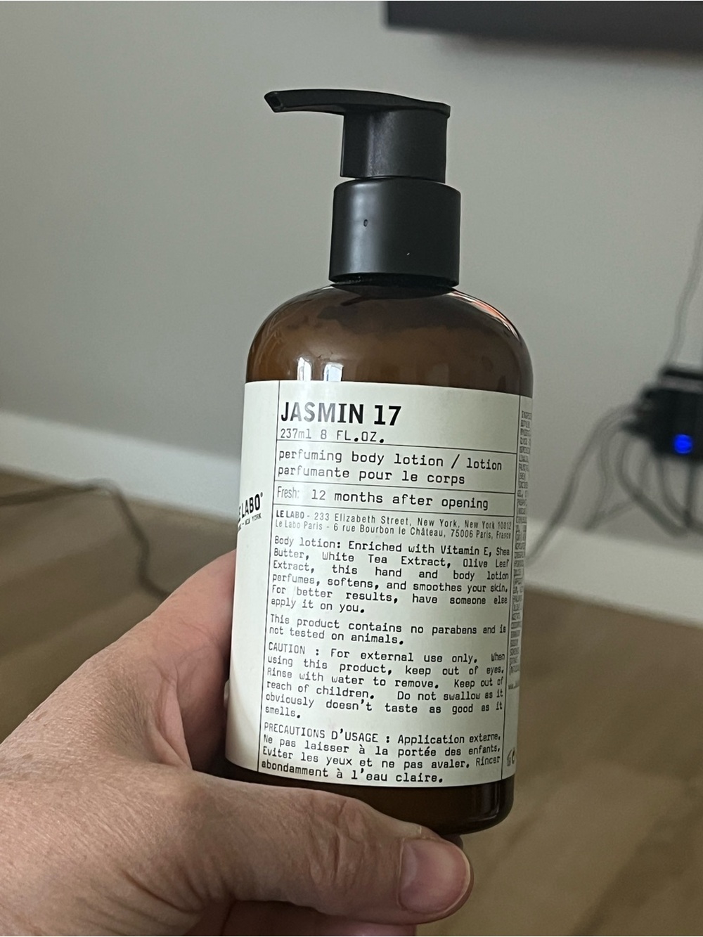 New Le Labo Jasmin 17 Lotion